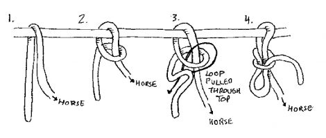 Quick release knot